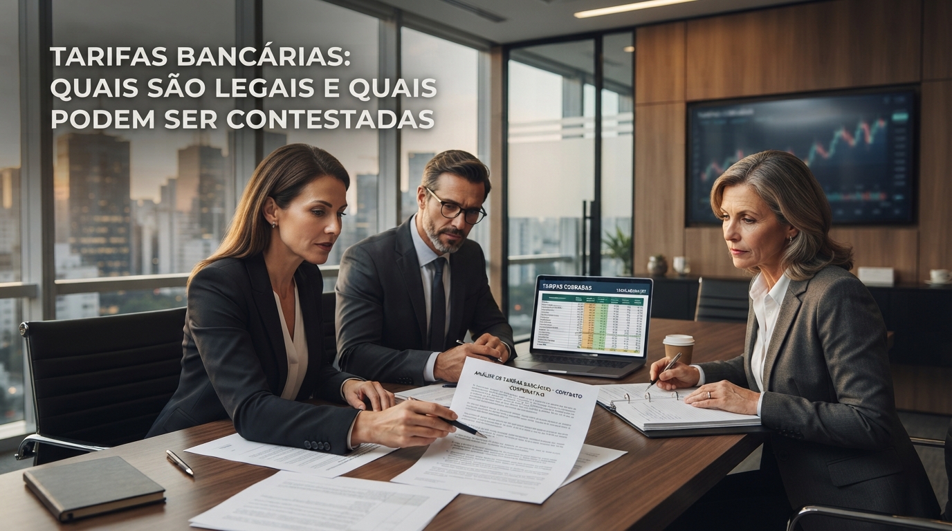 Tarifas Bancárias: Quais São Legais e Quais Podem Ser Contestadas - Cezar & Cezar Advocacia Empresarial Preventiva em Brasília | 30+ Anos de Experiência
