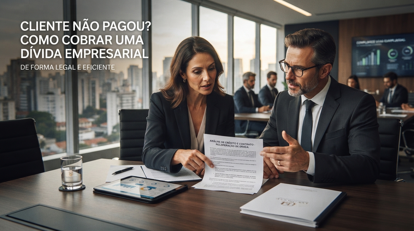 Cliente não pagou? Como cobrar uma dívida empresarial de forma legal e eficiente - Cezar & Cezar Advocacia Empresarial Preventiva em Brasília | 30+ Anos de Experiência