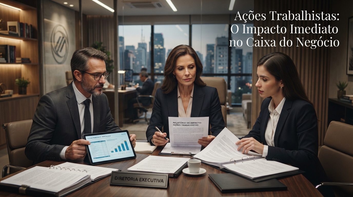 AÇÕES TRABALHISTAS: COMO UMA RECLAMAÇÃO PODE IMPACTAR IMEDIATAMENTE O CAIXA DO NEGÓCIO - Cezar & Cezar Advocacia Empresarial Preventiva em Brasília | 30+ Anos de Experiência