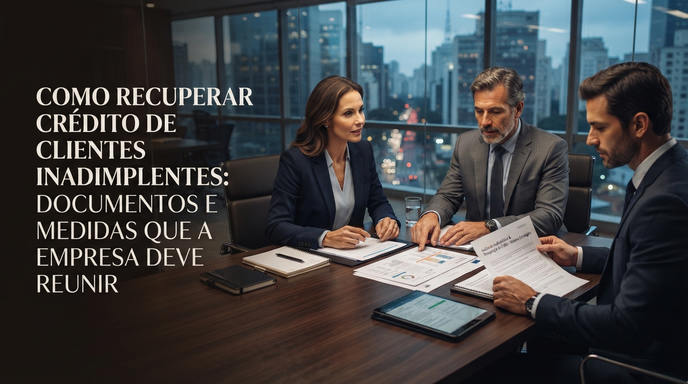 Como recuperar crédito de clientes inadimplentes: documentos e medidas que a empresa deve reunir - Cezar & Cezar Advocacia Empresarial Preventiva em Brasília | 30+ Anos de Experiência