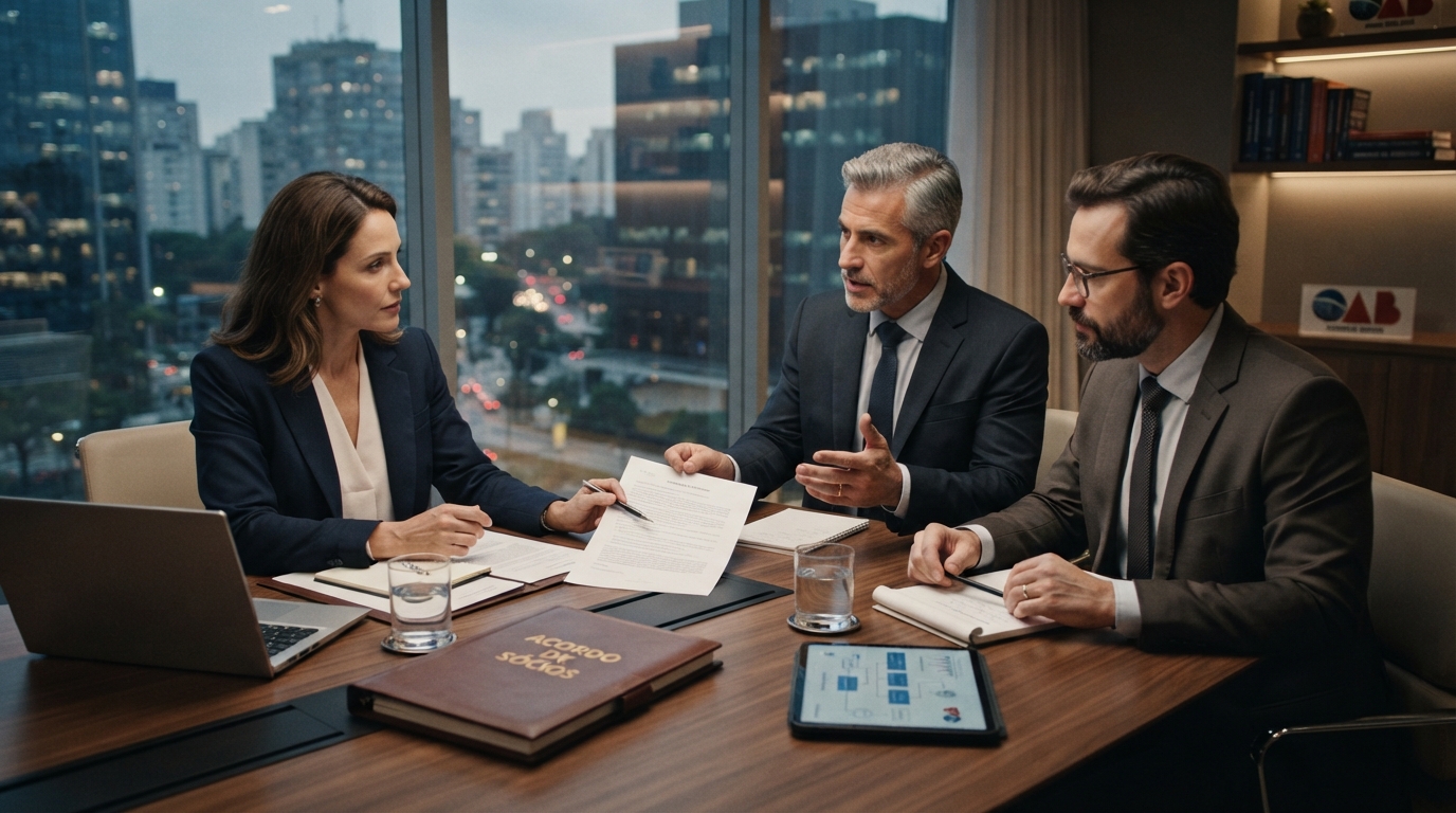 Como Resolver Conflitos entre Sócios sem Comprometer a Empresa - Cezar & Cezar Advocacia Empresarial Preventiva em Brasília | 30+ Anos de Experiência